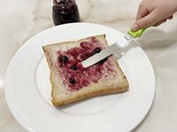 Ensemble de 3 couteaux et spatules à gâteau en silicone Hot Bake, outil de décoration de gâteau manuel pour la pâtisserie