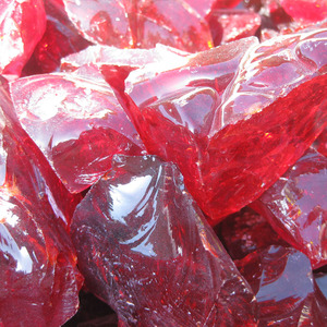 Grüne Schlackenglassteine für die Landschaftsgestaltung mit gebrochenem Bauglas - Product Image 5