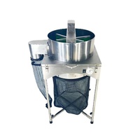 Tondeuse à feuilles de table motorisée électrique de 18 pouces, prix d'usine, triple en acier inoxydable, matériau métallique, utilisation dans le jardin