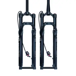 26 27.5 29 אינץ mtb אופניים קדמי מזלג 120 מ "מ נסיעות מגנזיום סגסוגת זעזועים ההשעיה דרך-ציר עבור אופני הרים - Product Image 5