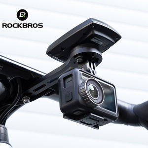 ROCKBROS-Soporte de ordenador para bicicleta, cronómetro de aleación de aluminio, <span class=keywords><strong>Gps</strong></span>, accesorios para bicicleta - Product Image 2