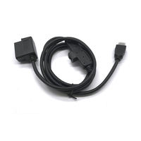 H00008000 OBDII macho a HDMI macho interfaz Monitor Cable enchufe para Edge CS2 CTS2 CTS3