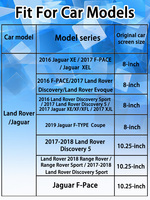 Interface décodeur, module Android Auto sans fil, CarPlay pour Land Rover Jaguar XE F-PACE, boîte de module automobile, multimédia, AirPlay, vidéo