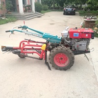 Prix EXW - Petite récolteuse d'arachides pour motoculteur, machine de récolte d'arachides