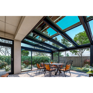 Tùy chỉnh cơ giới có thể thu vào mái Skylight cho sunroom nhà kính mở Skylight điện nhôm mái cửa sổ Skylight - Product Image 2