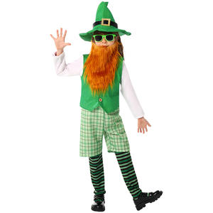 Disfraces de Actuación para Niños de Cosplay Irlandés para el Día de <span class=keywords><strong>San</strong></span> <span class=keywords><strong>Patricio</strong></span> 2025 Conjuntos a Juego para Parejas y Familias Disfraces Divertidos de Halloween - Product Image 2