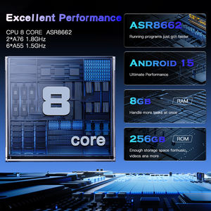 Autoradio Android 15 Auto 4G LTE DSP BT AM/FM/RDS, Écran Stéréo Voiture Android 8 Cœurs 4+64Go Avec Carplay BT WIFI - Product Image 5