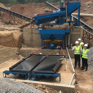 Taşınabilir Otomatik Yeni Bakır Cevheri Altın Eleme Ekipmanı Yerçekimi Ayırıcı Mineral Ayırma Makinesi Konsantratörü 6s Gemini - Product Image 6