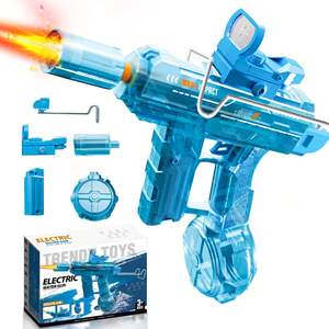 EPT Atacado Mini Uzi Eletrônico Automático Pistola De Água Brinquedo Ao Ar Livre Jogos De Tiro Recarregável Pistola De Água Automática - Product Image 1