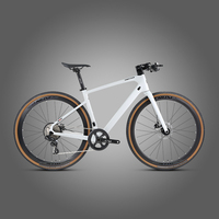 Nouveau vélo de gravier Aero Design 700*40c, cadre en carbone gris et noir, complet, avec transmission NX 11 vitesses, pour hommes