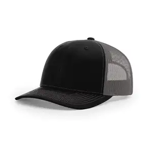 Kunden spezifisches Bestickungs-Logo modisch Maschen Trucker-Hut, Sport mützen, Snapback, einfarbiges Netz, Ricardson, 112 Gorras