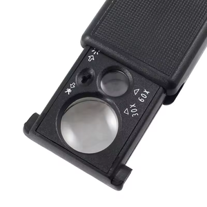 Lupa Plegable Portátil 30x/60x con Cordón, Luces LED y UV para <span class=keywords><strong>Billetes</strong></span>, Antigüedades, Diamantes y Sellos - Product Image 6