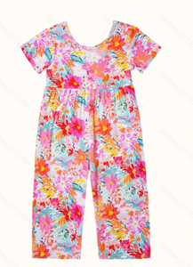 Pyjamas d'été courts en bambou pour bébé, personnalisables avec broderie de nom, idée cadeau personnalisée, vente en gros, prêts à expédier (RTS) pour Pâques - Product Image 2