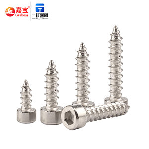 Chất Lượng Cao Thép Không Gỉ Vòng Hình Lục Giác Ổ Cắm Pho Mát Đầu Vít M2 M3 M4 M5 M6 Tự Khai Thác Vít - Product Image 6