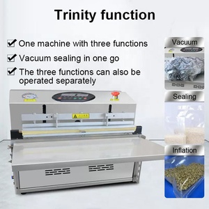 Model500/600/700 Factory Direct Single Chamber Inflating Gas Food Meat <b>Pumping</b> Fruit Vegetable External <b>Vacuum</b> Packaging Machine - Product Image 3