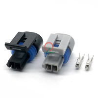 Capteur de température haute performance 2 broches, connecteur mâle et femelle PBT GF30 pour GM 12162193 12162197
