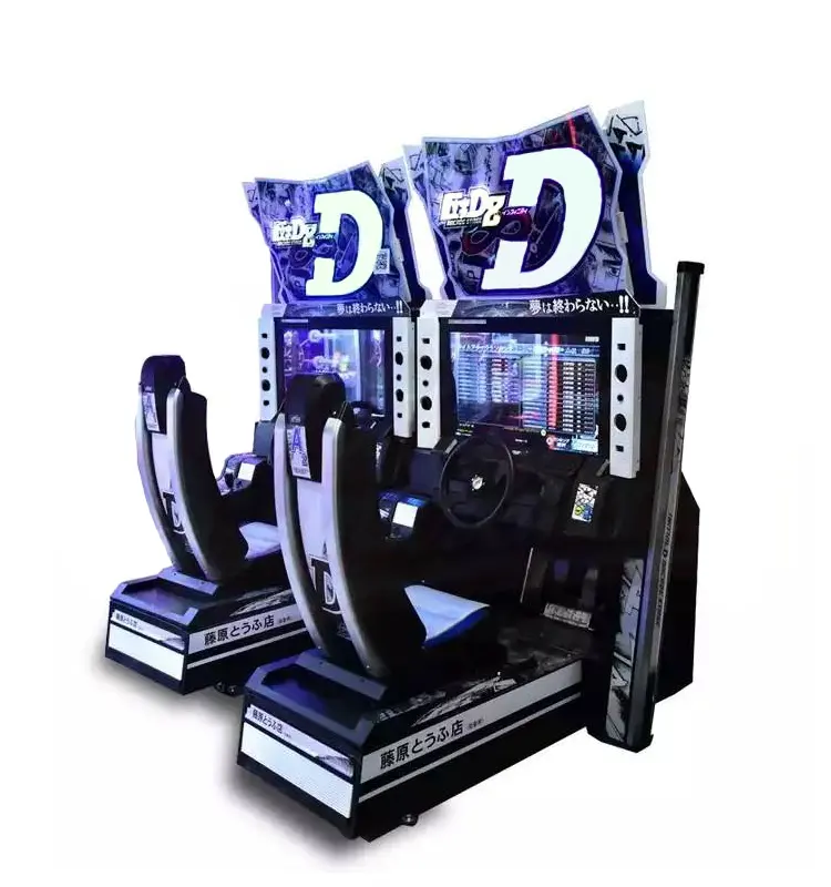 Simulador Inicial Arcade Video Racing Car Game Machine