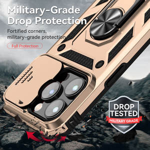 Eavy duty-funda camshield con pata de cabra y protección de lente de cámara, ventana deslizante para iONE Hone 11 14 ro - Product Image 4