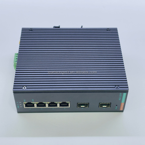 Switch Industrial de 1 Puerto 802.3AF/AT/BT 4xGE PoE y 2 SFP con Funciones VLAN y Watchdog, Montaje en Riel DIN, Administrado por Web - Product Image 3