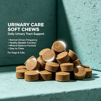 Soins urinaires - Friandises à mâcher pour chiens et chats - Mélange botanique à la canneberge - Complément alimentaire à mâcher pour le soutien urinaire