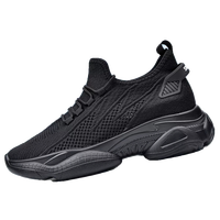 Chaussures unisexes rehaussantes à tige tricotée en TPU respirant, baskets décontractées style papa, usine ODM OEM pour hommes et femmes