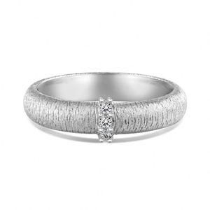 Dylam <b>Dainty</b> Charm Fine Jewelry Rhodium 18K Gold Plated Brushed Surface S925 Silver 5A Zirconia Women Daily Wear Fashion <b>Rings</b> - Product Image 1