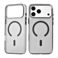 Étui de téléphone à chargement sans fil pour iPhone 16 17 18 Pro Max, accessoires de téléphone magnétiques de luxe pour iPhone 17 16 15 14 13 12