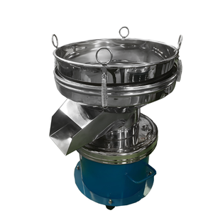 Tamiz de filtro vibratorio eléctrico de alta eficiencia Procesamiento de alimentos Separador vibratorio de jugo de naranja Cribado vibratorio - Product Image 4