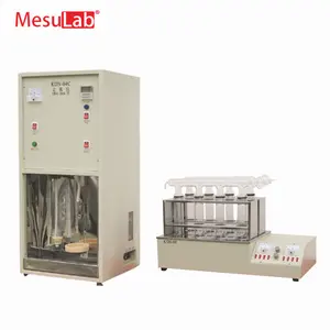 Caliente de laboratorio de comer comida de maíz crudo con digest horno kjeldahl de nitrógeno proteico pureza de precio de la máquina