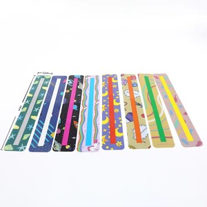 Herramientas para la Dislexia, Tiras de Lectura Guiada para Niños, Superposiciones Coloridas, Marcadores, Adhesivos de Vinilo Personalizables, Impermeables - Product Image 2