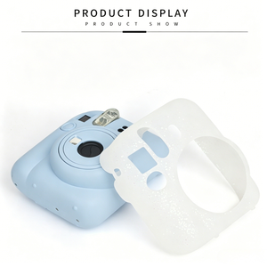 Coque de protection en gel de silicone pailleté, anti-chute, pour <span class=keywords><strong>Fujifilm</strong></span> <span class=keywords><strong>Instax</strong></span> <span class=keywords><strong>Mini</strong></span> 12 <span class=keywords><strong>Instant</strong></span> <span class=keywords><strong>Film</strong></span> – Vente en gros usine - Product Image 4