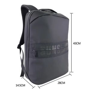 Mochila de poliéster estilo preppy vintage OEM para verano, mochila escolar portátil, bolso de negocios para hombre y mujer, con cremallera, informal, para el tiempo libre, para portátil - Product Image 6