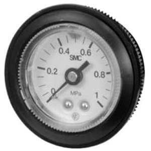 Manómetro de Presión Tipo R PLC G461002, 0 Bar, 42 mm, 10 Bar, Interfaz de 1/4 Pulgadas, Carcasa de Acero Inoxidable - Product Image 2