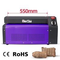 Système d'emballage à coussinets de 550 mm, mini perforateur de carton, broyeur utilisé pour les déchets de papier et les boîtes en carton