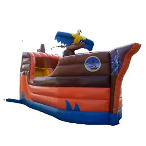 12 personas bote inflable doble tobogán de agua inflable Casa de rebote