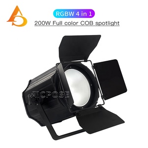 Sản Phẩm Phổ Biến Thân Nhôm Màu Đen RGBW + UV 6 Trong 1 Đèn Led Par Cob 200 Watt - Product Image 3