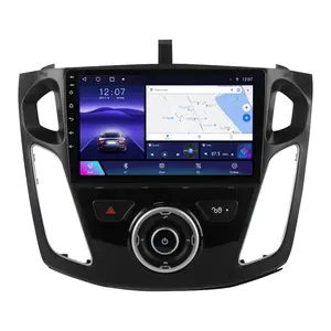 Navitree车载收音机立体声分屏内置导航地图安卓系统，适用于福特福克斯2012-2018