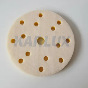 Durable 6inch 15 Holes Sander Cushioning Pad Sanding Sponge Interface Pad