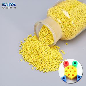 Masterbatch ABS de haute qualité Baiya, lustré doré métallique, certifié ISO9001, qualité alimentaire pour le moulage par injection, stents, 25 kg/sac - Product Image 1