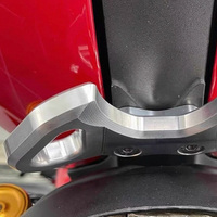 Support de fixation de remorque en alliage d'aluminium CNC pour Ducati Panigale V2 Streetfighter, avec crochet de retrait de repose-pieds modifié, Xuanyu, garantie 1 an