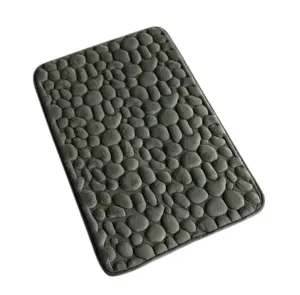 Memory Foam Bath Mat Rug for Bathroom Floor Mat Bathmat Set Non Slip Microfiber PVC Hot Sale Customized