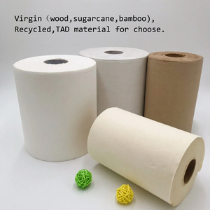 Giá rẻ nhất giá cao absorbency <span class=keywords><strong>kraft</strong></span> giấy tay khăn 1ply tay khăn giấy cuộn giấy màu nâu khăn cuộn maxi CuộN mô - Product Image 5