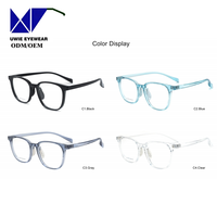 Montura Óptica Cuadrada Sólida TR-90 Clásica, Talla 54-18-145, para Uso en Laboratorio, Gafas Ligeras para Corrección de Miopía