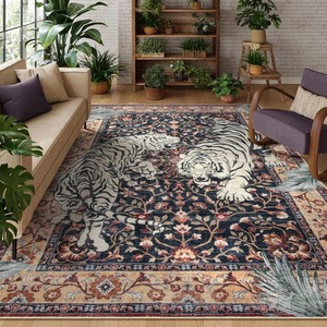 <span class=keywords><strong>Tapis</strong></span> de salon, <span class=keywords><strong>tapis</strong></span> de jungle <span class=keywords><strong>tigre</strong></span>, décoration intérieure, grand <span class=keywords><strong>tapis</strong></span> de chambre, lavable en machine, <span class=keywords><strong>tapis</strong></span> de table basse, <span class=keywords><strong>tapis</strong></span> de cuisine - Product Image 3