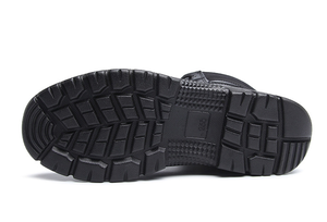 DF1103 -2 Nouvelle Version Bottes d'entraînement noires en microfibre sans logo, bottes de sécurité chinoises respirantes avec manchons - Product Image 3