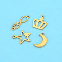 Accessoires en acier inoxydable personnalisés pour bijoux DIY - Pièces métalliques en or ou argent sur mesure