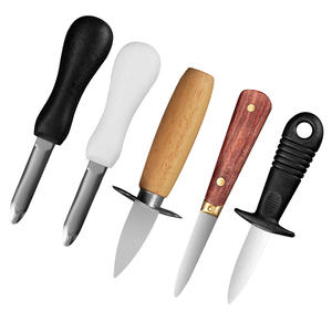 工場直販 エレガントなシーフードナイフ ステンレス製 オイスターナイフ カキむき用 - Product Image 1