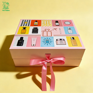 Caja <span class=keywords><strong>de</strong></span> Regalo Plegable Personalizada con Cierre Magnético y Cinta, Caja <span class=keywords><strong>de</strong></span> Embalaje <span class=keywords><strong>de</strong></span> Cartón Rígido <span class=keywords><strong>de</strong></span> Lujo con Diseño <span class=keywords><strong>de</strong></span> Logotipo - Product Image 1