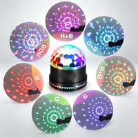 Vente en gros de mini-lampes LED RGB à commande sonore pour discothèque, lumières d'ambiance DJ Magic Ball