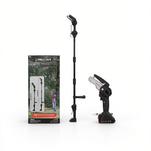Cjyl Motosierra Eléctrica Inalámbrica 3 en 1, Mini Motosierra con Barra Guía de 4 Pulgadas, Motor sin Escobillas, Batería de 21V 1500mAh, Herramienta de Jardín - Product Image 1